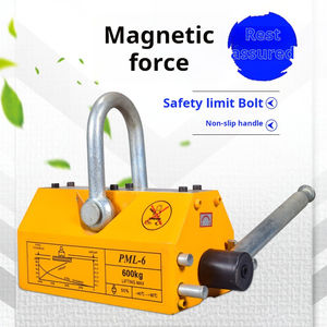 Herramienta de elevación de ventosa magnética permanente Manual de 400kg-2000kg | Elevador magnético de grúa magnética | Herramienta de elevación de servicio pesado - Product Image 4