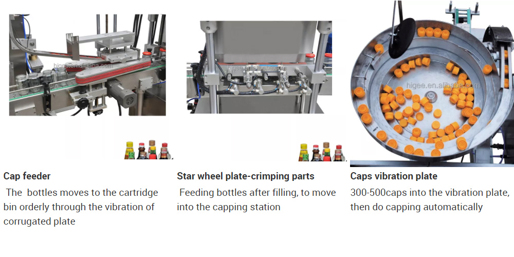 Plastic jar capping machine for shampoo dishwasher liquid soap laundry detergent capping machine