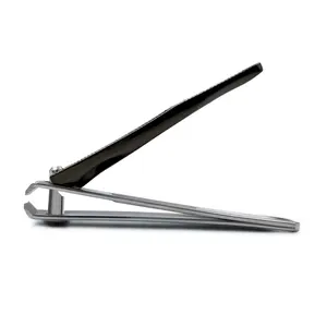 Home Black Toe Nail Clippers Fingernail Cutter With Catcher With Cheap Price