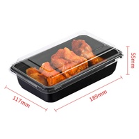 Lesui jetable 2000ml Vente en gros Boîte à lunch écologique à emporter pour micro-ondes Contenants alimentaires