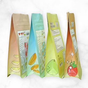 Mejor venta fabricante de Taiwán caja de papel Kraft Blanco Bolsa inferior para alimentos secos - Product Image 3