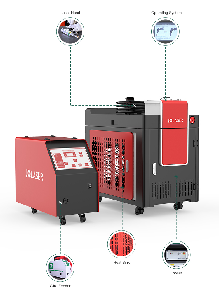 JQ 1000w 2000w Laser Welding Machine - Versatile & Reliable