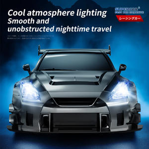 <span class=keywords><strong>Voiture</strong></span> RC 4x4 GTR pour Enfants, Échelle 1/20, Vitesse 20 <span class=keywords><strong>km</strong></span>/<span class=keywords><strong>h</strong></span>, Modèle Classique de Course avec Contrôle des Lumières, 2.4Ghz, Super Course, Noël - Product Image 3