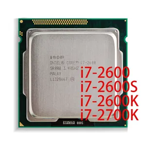 I7หน่วยประมวลผลเดสก์ท็อป I7-2600 SR00B I7 2600 I7-2660S I7-2660K I7-2700K 3.4GHZ LGA 1155 CPU โปรเซสเซอร์สำหรับ Intel Core