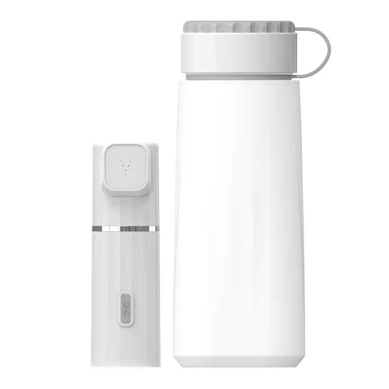 Blanco con juego de botellas desmontables de 450 ml