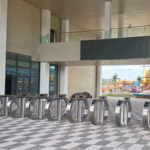 An ninh cao swing cổng nhận dạng khuôn mặt RFID kiểm soát truy cập Swing turnstile cho phòng tập thể dục giao thông công cộng thương mại & Chính Phủ - Product Image 5