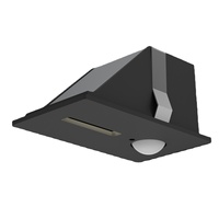 Lampe murale d'escalier moderne à contrôle intelligent en aluminium Rampe Led Embedded Mounted 1 W Led Step Lights