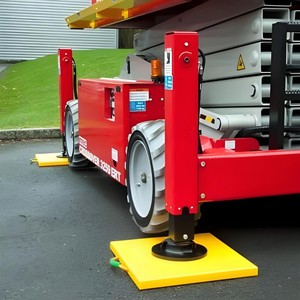 Duurzame Uhmwpe Kraanmatten Milieuvriendelijke Sterke Kraansteker Pads Voor Zware Jack Leg Steunplanken