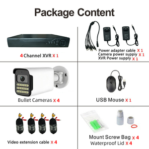 Sistema de Cámara de Seguridad CCTV Analógica OEM/ODM de 4 Canales y 5MP, Grabador de Video AHD con Red TVI/CVI/CVBS/IPC, Kit DVR XVR con Audio, Cámara de Red - Product Image 3