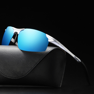 8177 classico Degli Uomini <span class=keywords><strong>di</strong></span> Sport <span class=keywords><strong>di</strong></span> Sun Degli <span class=keywords><strong>Occhi</strong></span> Occhiali Da <span class=keywords><strong>Sole</strong></span> Polarizzati Commercio All'ingrosso In Metallo Mezza Cornice <span class=keywords><strong>di</strong></span> Equitazione <span class=keywords><strong>di</strong></span> Guida Visione Notturna Occhiali Da <span class=keywords><strong>Sole</strong></span> - Product Image 3