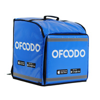 Sac isotherme personnalisé de haute qualité, imperméable, pour la livraison de nourriture en moto, grand sac de livraison de nourriture, étanche