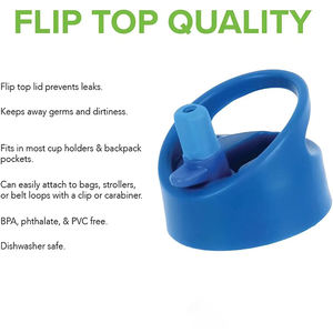 300Ml 8 Oz Bpa Gratis Aangepaste Patroon Waterfles Voor Kinderen Herbruikbare Plastic Kinderen Waterfles Voor School - Product Image 3