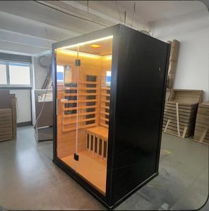 <span class=keywords><strong>Sauna</strong></span> de vapor <span class=keywords><strong>seco</strong></span> de madera con cicuta canadiense de bajo <span class=keywords><strong>precio</strong></span>, sala de <span class=keywords><strong>Sauna</strong></span> de infrarrojo lejano para 1 persona - Product Image 3