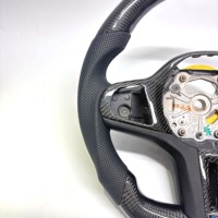 Volant en carbone forgé pour BMW G20 G30 G80 M3 M4 - Maintien du chauffage et du ACC - Amélioration personnalisée de l'intérieur avec LED Performance
