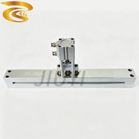 Perforateur à trois trous ronds dentelés de type structure portique pour machine de fabrication de sacs en plastique, tête dentée remplaçable
