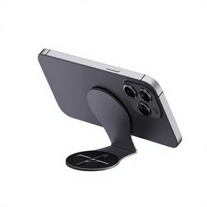 Support magnétique double face N52 2-en-1 pour ordinateur portable, support de téléphone détachable, support d'extension en aluminium pour utilisation sur bureau - Product Image 3