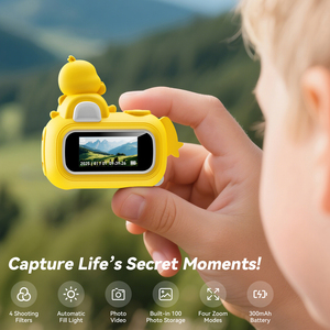 Appareil photo pour enfants <span class=keywords><strong>Inskam</strong></span> en gros - Appareil photo miniature durable avec écran IPS de 0,96 pouce, mémoire intégrée de 64 Go, capteur CCD, bouton en forme de C - Product Image 2