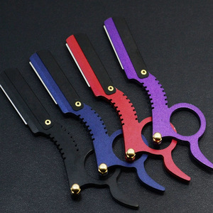 Maquinilla de Afeitar Manual de Acero Inoxidable con Anillo Único y Cuchillas Reemplazables para Afeitar la Cara y Depilación Masculina - Product Image 5