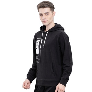 100% coton orienté vers l'exportation prix de gros et pas cher conception personnalisée imprimé avec poche pull à capuche hommes sweats à capuche - Product Image 5
