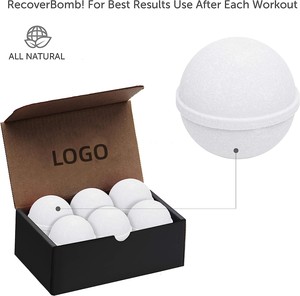 Essence de bain moussant de luxe biodégradable faite à la main en gros, juteuse pour un coffret cadeau de bain, bombes de bain en forme de boule - Product Image 4