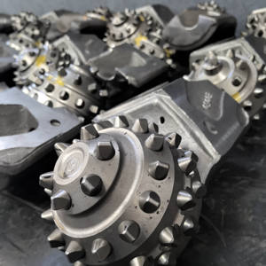 الأكثر مبيعًا <span class=keywords><strong>6</strong></span> بوصة جودة عالية Tricon روك مخروط واحد من الفولاذ الكربوني أداة حفر الآبار مزورة - Product Image 2