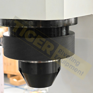 Machine à riveter orbitale radiale hydraulique TIGER 14kn 34kn 65kn 2-20mm pour le travail des métaux automobiles, pour rivets pleins et creux - Product Image 3