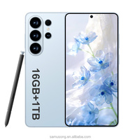Smartphone Android S26 ULTRA 16+1TB 5G Octa Core Terlaris CDMA Prancis Layar 120Hz 4K Pengisian Cepat 65W Tidak Terkunci