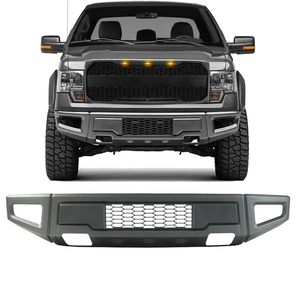 high quality 2009 -2014 bumper replacement for F150 steel Bumper 4x4 offroad accessories