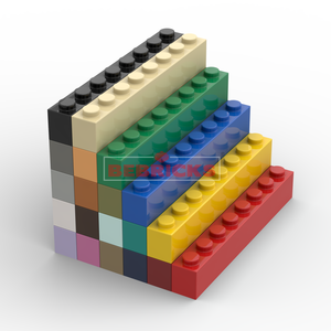 ตัวต่อ BEBRICKS ชุดประกอบหมายเลข 3008 แผ่นขนาด 1x8 ของเล่นตัวต่อพื้นฐาน MOC ชุดแผ่นสำหรับเด็กชายและเด็กหญิง สร้างสรรค์ - Product Image 2