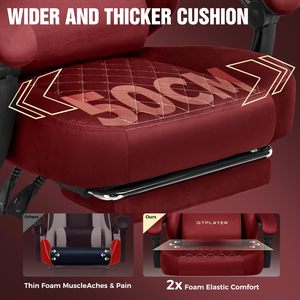 Silla de juegos en stock rentable, precio más bajo, silla de juegos roja barata con reposacabezas <span class=keywords><strong>y</strong></span> cojín lumbar, Cadeira De Jogos - Product Image 4