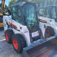 Professioneller Kompaktlader mit hoher Kippkapazität Bobcat S550 Gebrauchter Kompaktbagger für gewerbliche Erdarbeiten