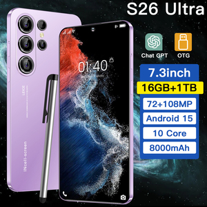 Smartphone S26Uitra Super Gaming en Oferta, 108MP, 16GB+1TB, Pantalla HD de 7.3 Pulgadas y 120Hz, 3G/4G/5G - Product Image 5