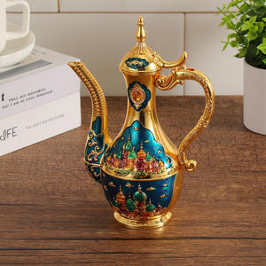 Service à <span class=keywords><strong>vin</strong></span> et pot en alliage <span class=keywords><strong>de</strong></span> zinc <span class=keywords><strong>de</strong></span> style chinois, 7 pièces, pour la maison et <span class=keywords><strong>l</strong></span>'hôtel, cadeau <span class=keywords><strong>de</strong></span> luxe <span class=keywords><strong>l</strong></span>éger, é<span class=keywords><strong>l</strong></span>égant et noble, pour salon <span class=keywords><strong>de</strong></span> château - Product Image 2