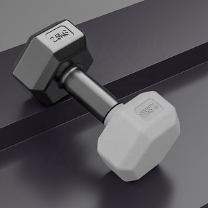 <span class=keywords><strong>Mancuernas</strong></span> hexagonales de cemento para gimnasio en casa, equipo de Fitness para hombre, compra en línea - Product Image 3