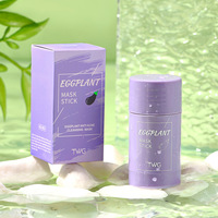 Masque en stick de boue à la glycérine et vitamine E, marque privée, hydratant, éclaircissant, nettoyant, contrôle du sébum, exfoliant, masque en stick à la rose