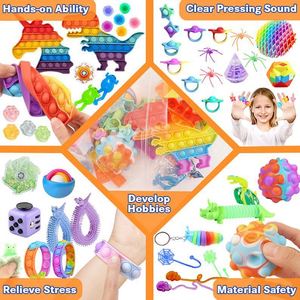 Christmas Autism Wall Soft Stress Sensory Fidget Other Educational Toys Set Autism Texture Balance <b>Squishy</b> Sensory Toys for Kids - Product Image 2