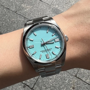 Reloj de Buceo de Lujo con Logotipo Personalizado al por Mayor, Esfera de Cristal de 42 mm, Correa de Goma, Movimiento 904L 3230, Almacenamiento de Tiempo, Mecánico Automático - Product Image 3