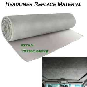 Revestimiento Interior <span class=keywords><strong>para</strong></span> <span class=keywords><strong>Techo</strong></span> <span class=keywords><strong>de</strong></span> <span class=keywords><strong>Auto</strong></span>, Tapicería <span class=keywords><strong>de</strong></span> Gamuza Negra, <span class=keywords><strong>Material</strong></span> <span class=keywords><strong>para</strong></span> <span class=keywords><strong>Techo</strong></span> - Product Image 5
