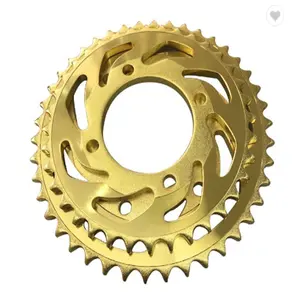 Custom motorcycle chain and sprocket kits 428/428H-43T-14T-120L with top quality