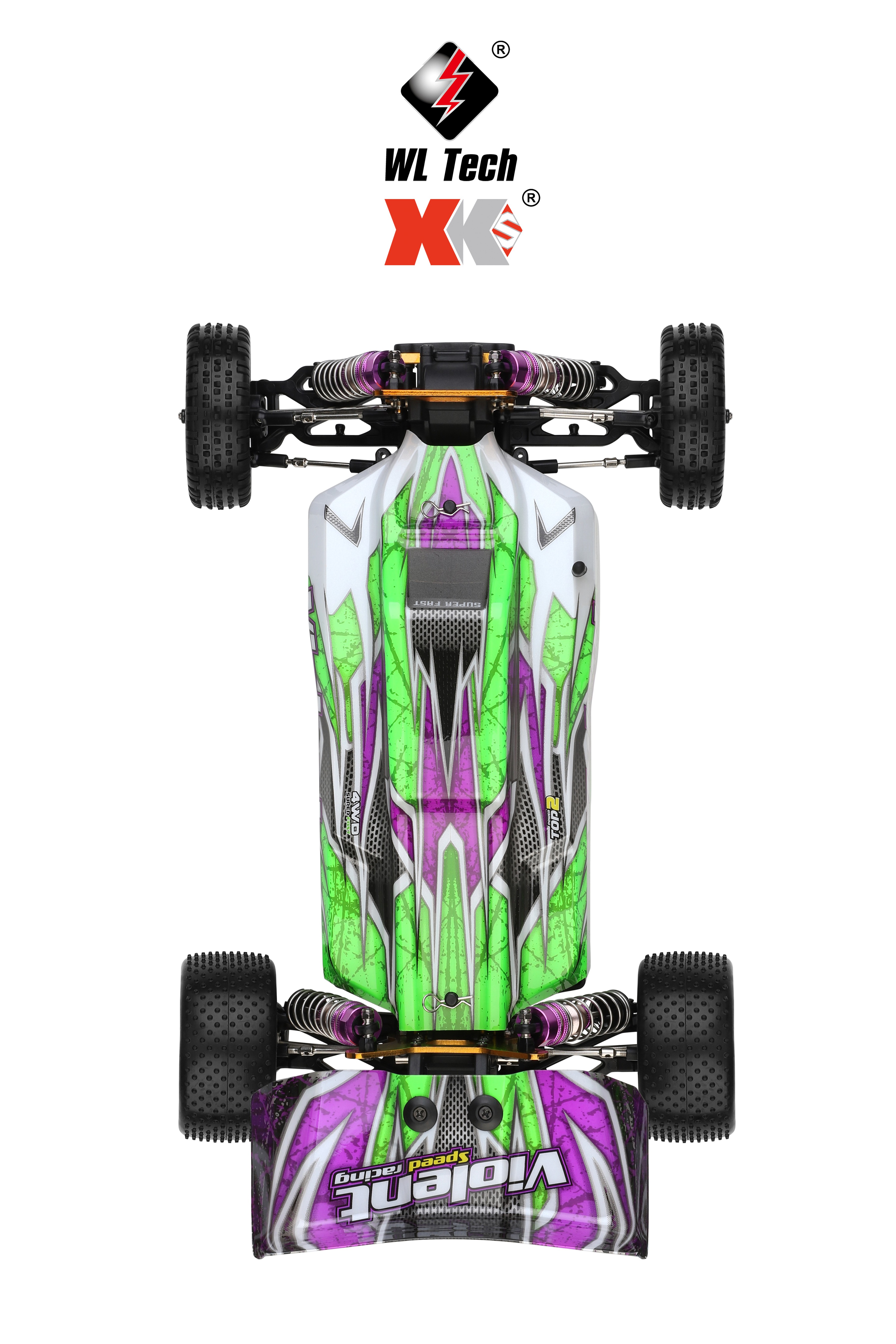 Wltoys 104002 RC Car - High Speed Brushless Drift Machine