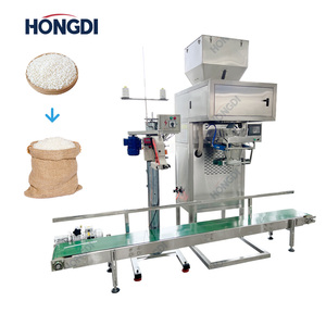 Máquina Empacadora de Polvo Semiautomática de Doble Hélice de Alta Precisión de 50 kg, Máquina de Llenado de Bolsas Grandes de Alta Resistencia para Alimentos y Productos Químicos - Product Image 2