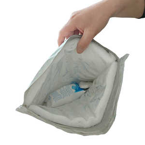 Bolsas <span class=keywords><strong>de</strong></span> Envío Aislantes Reutilizables, Duraderas, Plegables, Ecológicas, <span class=keywords><strong>de</strong></span> Plástico Suave y Sellables, con Logotipo Impreso Personalizado <span class=keywords><strong>para</strong></span> Mantener la <span class=keywords><strong>Insulina</strong></span> Fría - Product Image 2