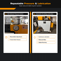 Niveleuse aplatisseuse de précision 6-Hi pour bandes de connecteurs en laiton et bronze phosphoreux
