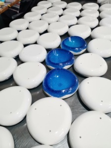 Nuevo estilo, verano, día caluroso, perro, gato, uso de plástico, respetuoso con el medio ambiente, alimentador de cuencos para mascotas - Product Image 3