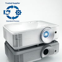 Projecteur professionnel Optoma YDW5512 DLP WXGA pour réunions d'affaires, 3800 lumens, durée de vie de la lampe de 12 000 heures et technologie d'affichage DLP