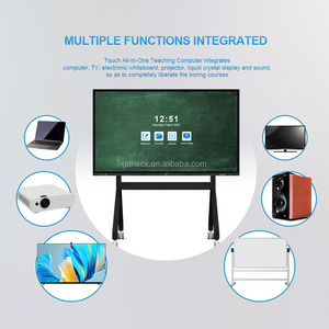 Écran tactile intelligent numérique personnalisable de 86 pouces, solution tout-en-un pour l'enseignement, tableau blanc, Smart TV interactive pour l'éducation - Product Image 3