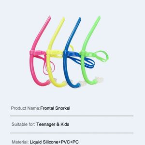 In Stock Silicon Mouthpiece PVC Tube Child Size 420mm Length Front <b>Snorkel</b> <b>Set</b> Diving Equipment <b>Snorkel</b> - Product Image 5
