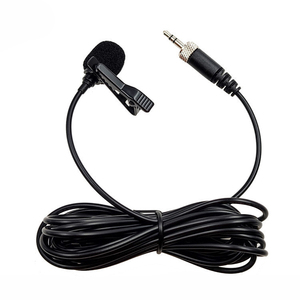 Micrô cài áo chất lượng cao với đầu nối khóa 3,5mm màu bạc, kiểu cardioid, dành cho máy phát không dây Sennheiser - Product Image 3