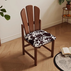 Chaise Peacock en bois massif rembourrée pour adultes et personnes âgées - Product Image 5