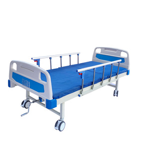 Cama de enfermería manual Yizhuokang 1900x1000x550mm con manivela simple/doble y barandilla para pacientes con discapacidad - Product Image 2